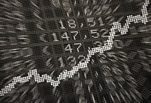 Anzeige in der Börse - Daniel Reinhardt/dpa