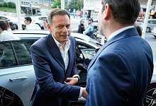 Portugals Ministerpräsident Luís Montenegro - Armando Franca/AP/dpa