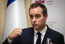 Frankreichs Verteidigungsminister Lecornu - Efrem Lukatsky/AP/dpa