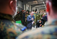 Pistorius in Litauen - Kay Nietfeld/dpa