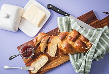 So läuft der Hase: Bunter Brunch mit Hefezopf und Osterlamm - Christin Klose/dpa-tmn/dpa