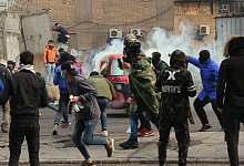 Proteste im Irak - Foto: Hadi Mizban/AP/dpa