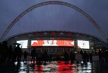 Im Wembley Stadion findet das EM-Finale der Frauen zwischen England und Deutschland statt. - John Walton/PA Wire/dpa