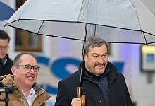 Markus S&ouml;der und Alexander Dobrindt - Peter Kneffel/dpa