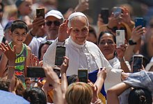 Papst Leo XIV. - Alessandra Tarantino/AP/dpa