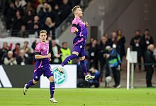 Torjubel - Christian Charisius/dpa