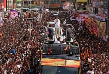 Tote bei Massengedränge in Indien - Seshadri Sukumar/ZUMA Press Wire/dpa