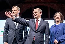 Ampel-K&ouml;pfe - Foto: Kay Nietfeld/dpa