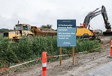 Bauarbeiten f&uuml;r Fehmarnbeltquerung - Foto: Markus Scholz/dpa