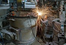 Gie&szlig;erei - Foto: Jens B&uuml;ttner/dpa-Zentralbild/dpa