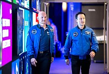 Alexander Gerst und Matthias Maurer - Sina Schuldt/dpa