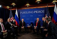 Treffen von Trump und Putin - Julia Demaree Nikhinson/AP/dpa