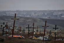 Krieg in der Ukraine - Bachmut - Libkos/AP/dpa