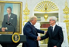 US-Regierung - Apple - Alex Brandon/AP/dpa