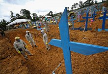 Massengrab - Foto: Lucas Silva/dpa