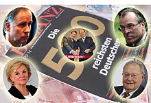 Multimillion&auml;re und Milliard&auml;re - FOTOS: RAIMUND VORNB&Auml;UMEN / MONTAGE: PATRICK MENZEL