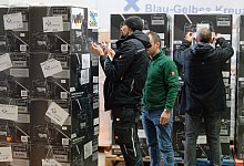 Ukraine-Krieg - Stromgeneratoren aus Deutschland - Henning Kaiser/dpa