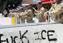 Proteste in Kalifornien - Los Angeles - Benno Schwinghammer/dpa