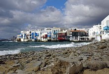 Uferpromenade in Mykonos-Stadt - Andrea Warnecke/dpa-tmn