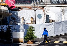 Explosion bei Silvesterparty in Skiort in der Schweiz - Jean-Christophe Bott/KEYSTONE/dpa