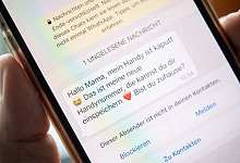 Achtung Falle! Diese Nachricht ist bestimmt von keinem notleidenden Kind, sondern ein waschechter Betrug per Whatsapp. - Zacharie Scheurer/dpa-tmn