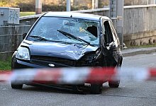 Auto fährt in Menschenmenge in Mannheim - Boris Roessler/dpa