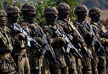 Man&ouml;ver der Bundeswehr - Moritz Frankenberg/dpa