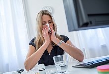 Erk&auml;ltet: Kann der Arbeitgeber mich nach Hause schicken? - Christin Klose/dpa-tmn