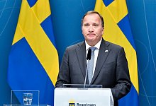 Stefan L&ouml;fven - Foto: Anders Wiklund/TT NEWS AGENCY/AP/dpa