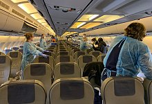 Bundeswehr-Airbus - Foto: Ausw&auml;rtiges Amt/dpa