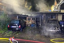 Brand in Schwelentrup - 1 - Feuerwehr Dörentrup