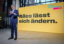 FDP-Kampagne zur Bundestagswahl 2025 - Kay Nietfeld/dpa