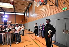 Dennis Schröder in Braunschweig - Shireen Broszies/dpa