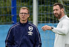 Zwei Testspieler beim DSC - 1 - Peter Unger