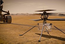 Nasa-Hubschrauber "Ingenuity" - Foto: -/NASA/JPL-Caltech/dpa