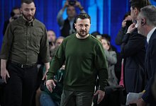 Selenskyj - Evgeniy Maloletka/AP/dpa