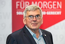 IG Metall - J&ouml;rg Hofmann - Foto: Daniel Karmann/dpa