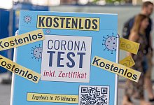 Weiter kostenlose Corona-Schnelltests - Peter Kneffel/dpa