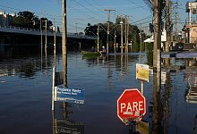 &Uuml;berschwemmungen in Brasilien - Andre Penner/AP/dpa