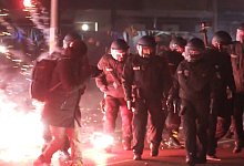 Polizeieinsatz in der Silvesternacht in Berlin - Julius Schreiner/dpa