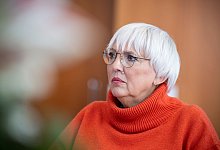 Kulturstaatsministerin Claudia Roth - Hannes Albert/dpa