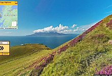 Insel Eigg im Atlantik - Randomstreetview.com/dpa-tmn