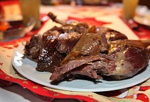 G&auml;nsebraten - Foto: picture alliance / Karl-Josef Hildenbrand/dpa