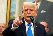 US-Pr&auml;sident Trump - Manuel Balce Ceneta/AP/dpa