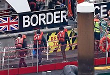 Migranten in Großbritannien - Gareth Fuller/PA Wire/dpa