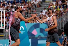 Paris 2024 - Beach-Volleyball - Robert F. Bukaty/AP