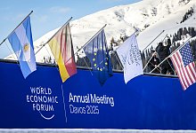 Weltwirtschaftsforum in Davos - Michael Buholzer/KEYSTONE/dpa