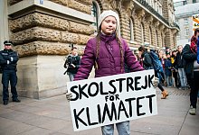 Greta Thunberg - Foto: Daniel Bockwoldt/dpa