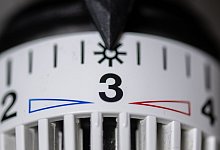 Heizungsthermostat - Hendrik Schmidt/dpa