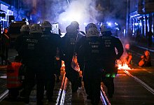 Proteste nach Urteil gegen Lina E. - Leipzig - Hendrik Schmidt/dpa
